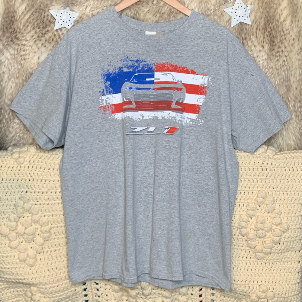 Chevrolet Corvette ZR-1 Grey T-Shirt